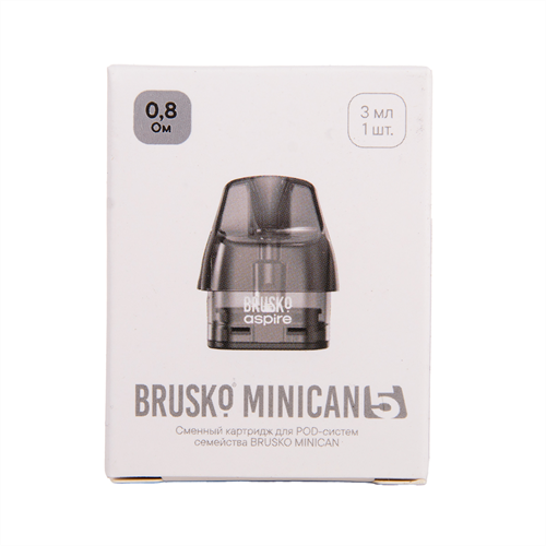 Картридж к электронной системе BRUSKO Minican 5 (упак. 1шт.) 0,8Ом Vape-Elita Магазин электронных испарителей и сигарет