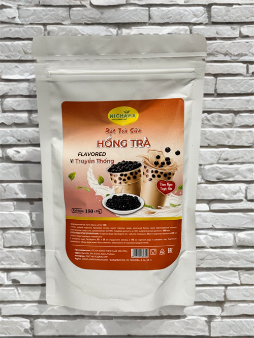 Молочный чай и чёрный сахар Nichawa Bot Tra Sua 150 гр 5544