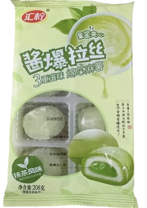 Моти с кремовой начинкой со вкусом матча 208 г 6313