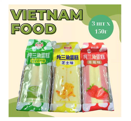 Китайское печенье для завтрака 3шт x 150г 6465