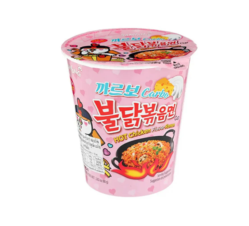 Корейская острая лапша Samyang курица карбонара, 80 г 6512