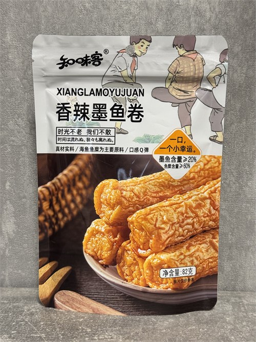 Китайский острый рулет из каракатицы 82 гр 6610