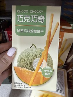 Палочки Sunyoung Food Choco Chocky дыня, 48г 7094