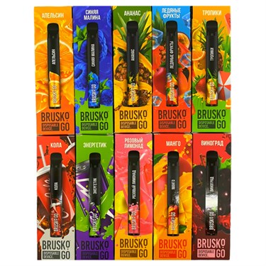 BRUSKO GO - 800 затяжек Vape-Elita Магазин электронных испарителей и сигарет