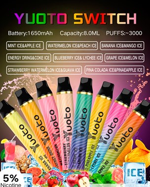 YUOTO SWITCH - 3000 затяжек Vape-Elita Магазин электронных испарителей и сигарет