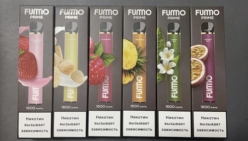 Fummo Prime - 1600 затяжек Vape-Elita Магазин электронных испарителей и сигарет