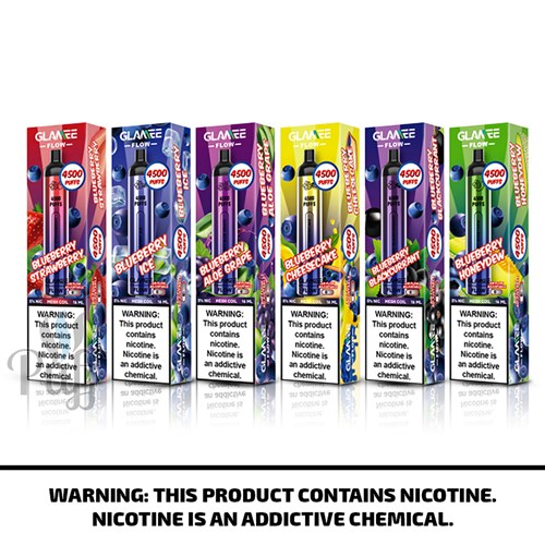 GLAMEE FLOW - 4500 затяжек Vape-Elita Магазин электронных испарителей и сигарет