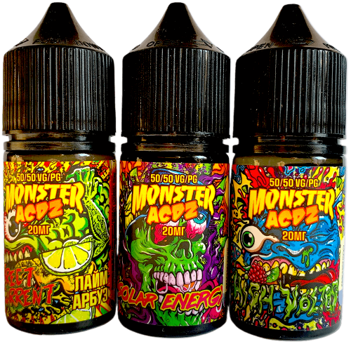 Monster Salt ACDZ (30ml) Vape-Elita Магазин электронных испарителей и сигарет