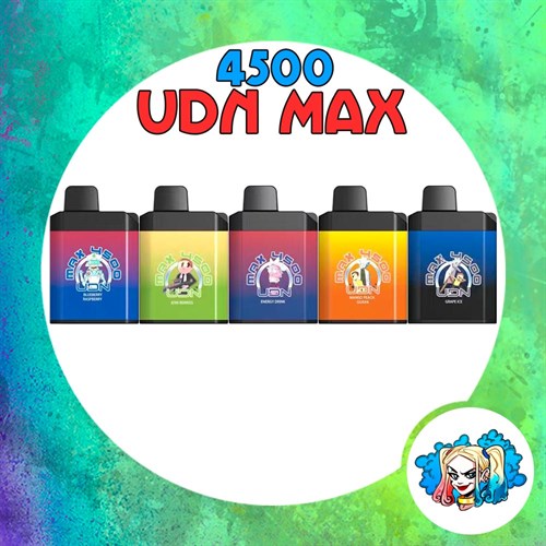 UDN MAX 4500 - 4500 затяжек Vape-Elita Магазин электронных испарителей и сигарет