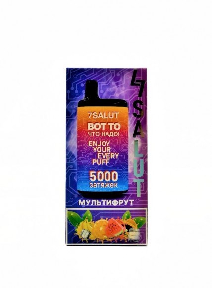 7 SALUT - 5000 затяжек Vape-Elita Магазин электронных испарителей и сигарет