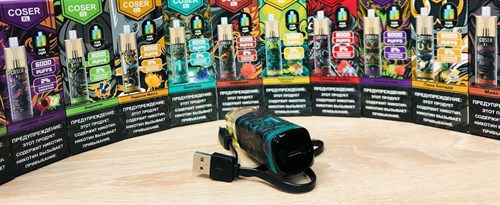 COSER XL - 6000 затяжек Vape-Elita Магазин электронных испарителей и сигарет