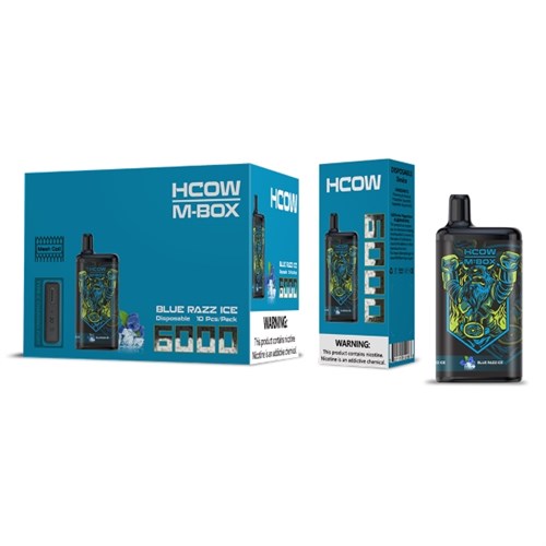 HCOW M-BOX - 6000 затяжек Vape-Elita Магазин электронных испарителей и сигарет