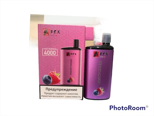 APEX 4000 - 4000 затяжек Vape-Elita Магазин электронных испарителей и сигарет
