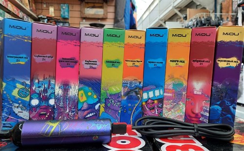 Miou - 10000 затяжек Vape-Elita Магазин электронных испарителей и сигарет