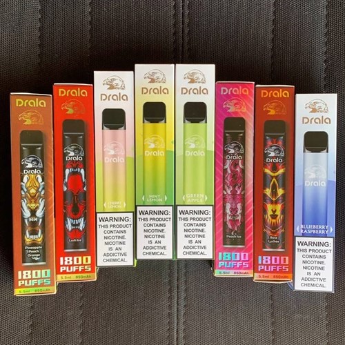 Drala 1800 - 1800 затяжек Vape-Elita Магазин электронных испарителей и сигарет