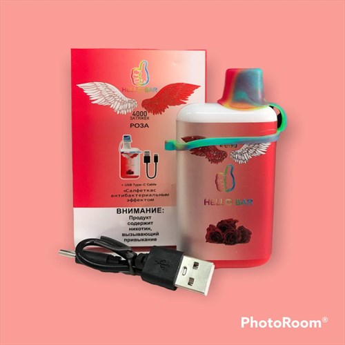 Hello Bar 4000 - 4000 затяжек Vape-Elita Магазин электронных испарителей и сигарет
