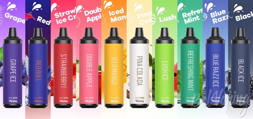 Vozol Bar3000 - 3000 затяжек Vape-Elita Магазин электронных испарителей и сигарет