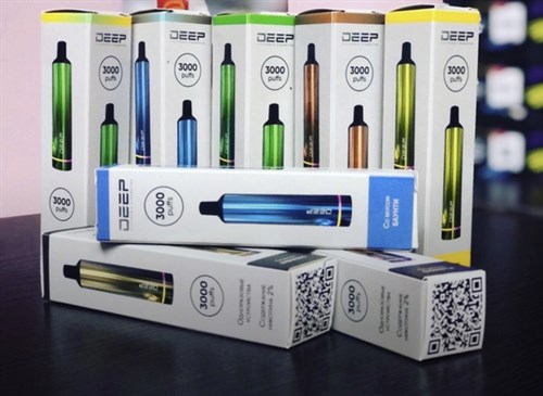 Deep WX2 - 3000 затяжек с премиальной жидкостью Vape-Elita Магазин электронных испарителей и сигарет