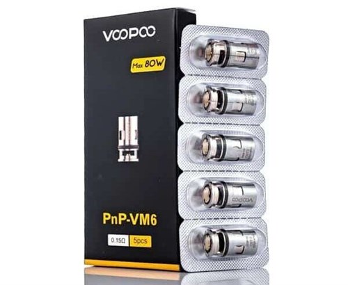 Испарители Voopoo PnP-VM6 Mesh (DRAG S/X) 60-80W PNP-VM6 (в уп 5шт.) Vape-Elita Магазин электронных испарителей и сигарет