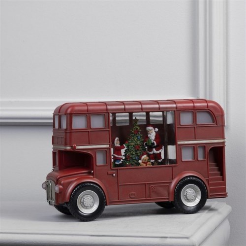 Новогодний светильник "Автобус" 30х19х11см, ААх3, USB, т/белое Vape-Elita Магазин электронных испарителей и сигарет