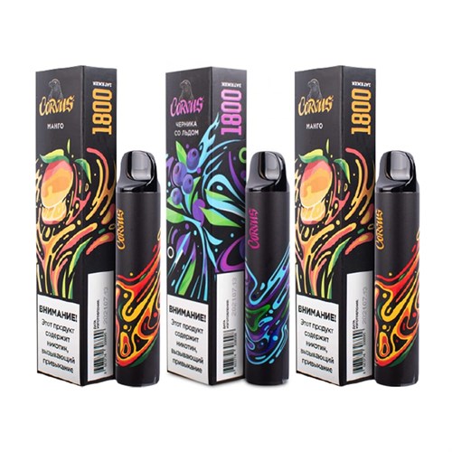Corvus 1800 - 1800 затяжек Vape-Elita Магазин электронных испарителей и сигарет