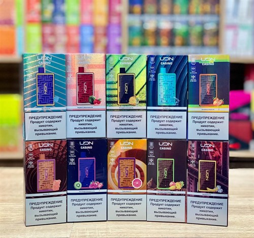 UDN Casino - 5000 затяжек Vape-Elita Магазин электронных испарителей и сигарет