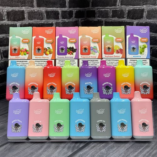 DORMI BOSS 7000 - 7000 затяжек Vape-Elita Магазин электронных испарителей и сигарет