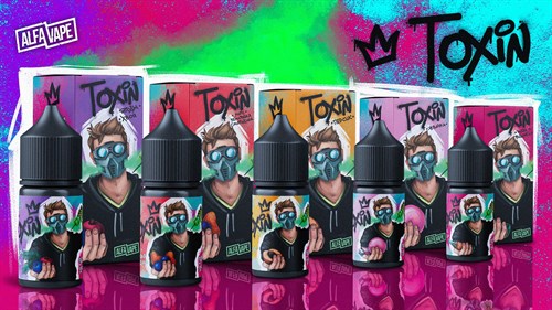 Жидкость Toxin от Alfa Vape 30 мл 20 мг hard Vape-Elita Магазин электронных испарителей и сигарет