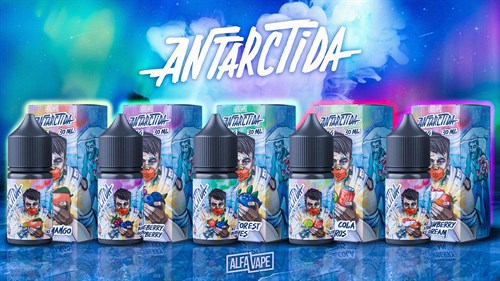 Жидкость ANTARCTIDA Salt от Alfa Vape 30 мл 20 мг hard Vape-Elita Магазин электронных испарителей и сигарет
