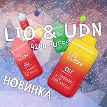 iJOY LIO & UDN Air - 4200 затяжек Vape-Elita Магазин электронных испарителей и сигарет