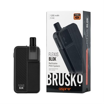 BRUSKO FLEXUS BLOK, 1200 mAh Vape-Elita Магазин электронных испарителей и сигарет