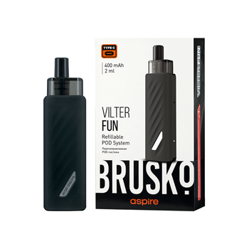 BRUSKO VILTER FUN, 400 mAh Vape-Elita Магазин электронных испарителей и сигарет
