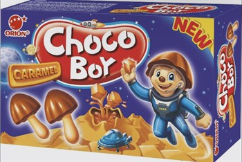 Печенье Choco Boy Caramel, в форме грибочка с бисквитной ножкой и карамельной шляпкой, 45 г Vape-Elita Магазин электронных испарителей и сигарет