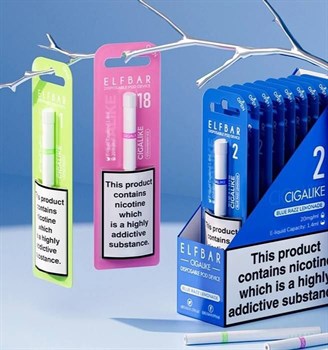 ELF BAR CIGALIKE - 500 затяжек Vape-Elita Магазин электронных испарителей и сигарет
