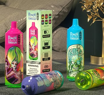 RANDM TORNADO 9000 - 9000 затяжек Vape-Elita Магазин электронных испарителей и сигарет