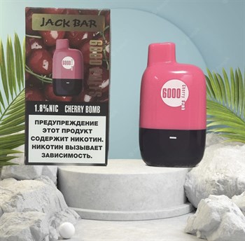 Jack Bar 6000 - 6000 затяжек Vape-Elita Магазин электронных испарителей и сигарет
