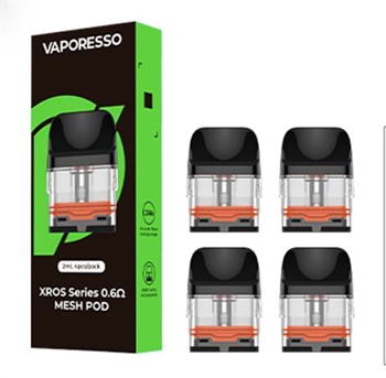 Картриджи для Vaporesso Xros 1 / 2 / mini / Nano/ 3 / 3 mini / 3 pro / cube / 4 / 4 mini 0,6 Ом, 2 мл, 4 шт. Vape-Elita Магазин электронных испарителей и сигарет