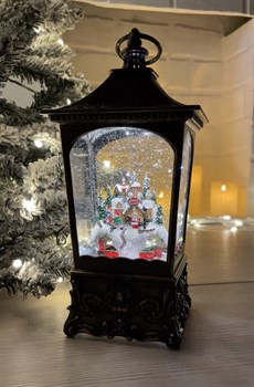 Новогодний фонарь-светильник Дед Мороз в грузовике Vape-Elita Магазин электронных испарителей и сигарет