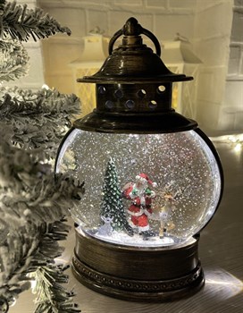 Новогодний фонарь-светильник Дед Мороз в грузовике Vape-Elita Магазин электронных испарителей и сигарет