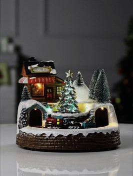 Фигурка новогодняя Sun Box, высота 20см, длина  20 см Vape-Elita Магазин электронных испарителей и сигарет