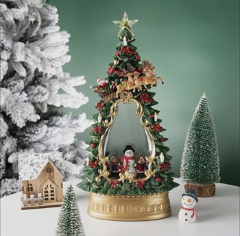 Светильник декоративный  Ёлочка со снеговиком Vape-Elita Магазин электронных испарителей и сигарет