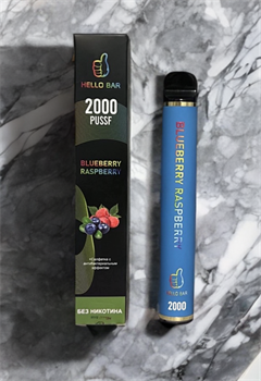 Hello Bar безникотиновые - 2000 затяжек Vape-Elita Магазин электронных испарителей и сигарет