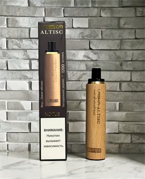 Laiska Altisc Notus - 1200 затяжек в деревянном корпусе Vape-Elita Магазин электронных испарителей и сигарет