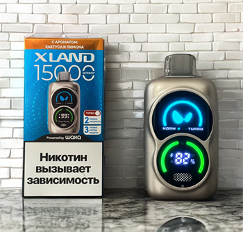 Waka Xland Dual Mesh 15000 - 15000 затяжек Vape-Elita Магазин электронных испарителей и сигарет