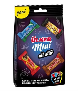 Ulker Mini All Star Mix Ассорти шоколадных мини-батончиков, 91 гр. Vape-Elita Магазин электронных испарителей и сигарет