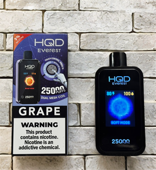 HQD Everest 25000 - 25000 затяжек Vape-Elita Магазин электронных испарителей и сигарет