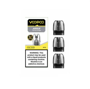 Картриджи Voopoo Argus Pod Top Fill (3.0ml 0.4 Ом) 3 шт Vape-Elita Магазин электронных испарителей и сигарет