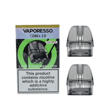Картриджи Vaporesso Luxe X 0.6 Mesh Pod 2 шт Vape-Elita Магазин электронных испарителей и сигарет