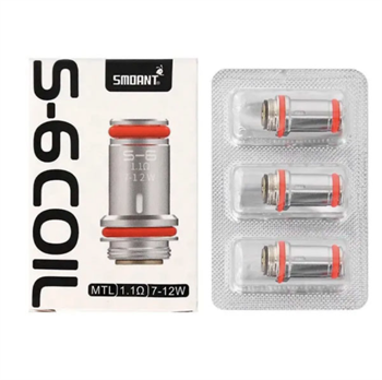 Испарители Smoant S-6 MTL coil 1.1 Ом Vape-Elita Магазин электронных испарителей и сигарет