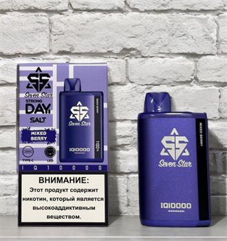 Seven Star Strong Day - 10000 затяжек Vape-Elita Магазин электронных испарителей и сигарет